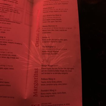 Pilcrow Cocktail Cellar - Menu - Bars Near Me - Birmingham, Alabama