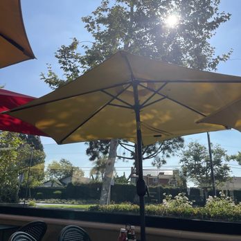 Sunny on South - Patio with lots of seating, plenty of umbrella canopy. - Breakfast & Brunch Near Me - Cerritos, California Sunny on South - Patio with lots of seating, plenty of umbrella canopy. - Breakfast & Brunch Near Me - Cerritos, California