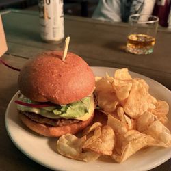 The Old Gold - Elk burger!!!