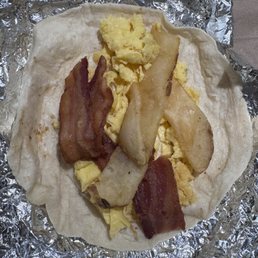 Smoked bacon & egg (w/ potatoes) Smoked bacon & egg (w/ potatoes)