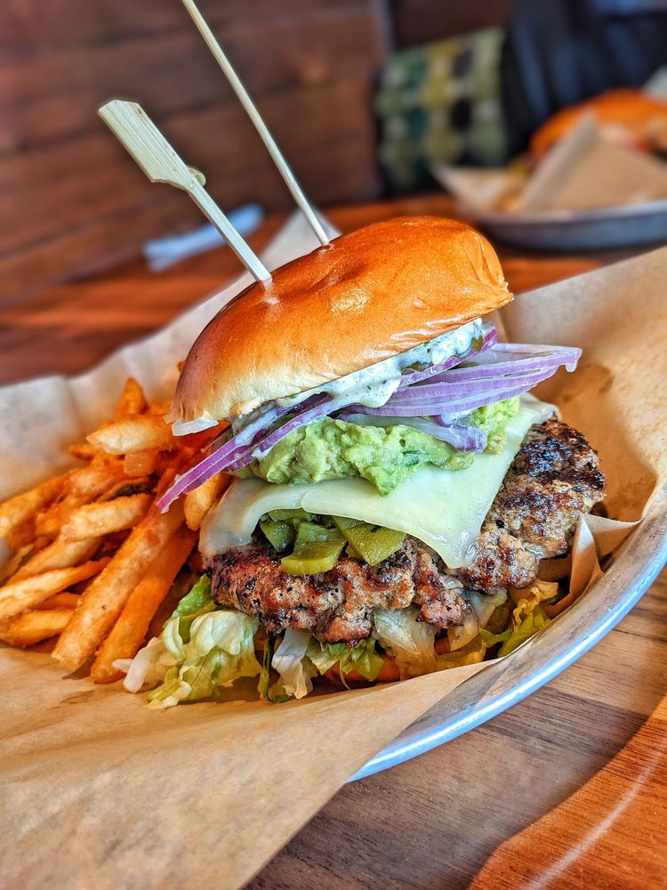 Food from Lazy Dog Restaurant & Bar