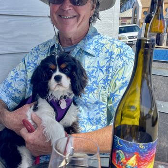 Absolution Cellars - April 13, 2025 - Sophie's choice for wine tasting in Morro Bay.  And husband liked it, too! - Wine Tasting Room Near Me - Morro Bay, California