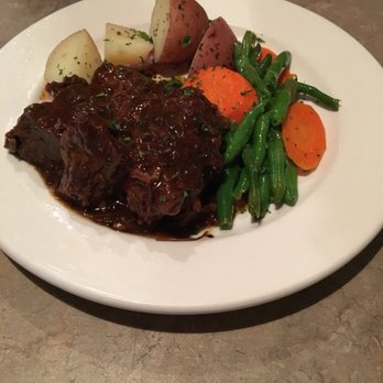 Four Roses Cafe - Braised beef lunch portion - New American Near Me - Plainwell, Michigan Four Roses Cafe - Braised beef lunch portion - New American Near Me - Plainwell, Michigan