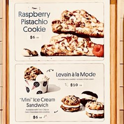 Levain Bakery - Menu as of September 2026 (p. 1 of 2)