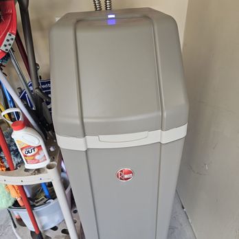 JustUs Plumbing - My new Rheem RHS 42 softener...installed! - Plumbing Near Me - Round Rock, Texas