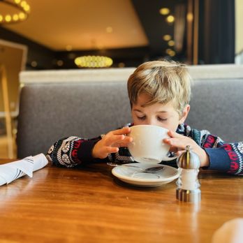 Bambara - Cambridge - Hot chocolate with whipped cream- scrumptious and the perfect temperature. - New American Near Me - Cambridge, Massachusetts