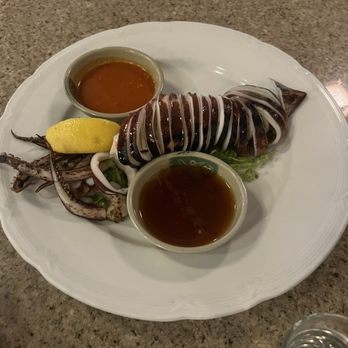 Sapporo Sushi and Steakhouse - grilled calamari - Japanese Near Me - Monterey, California Sapporo Sushi and Steakhouse - grilled calamari - Japanese Near Me - Monterey, California