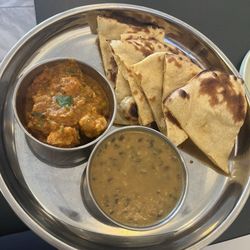 Himalayas Tea House and Spice Cafe - Lunch special, included samosa not pictured