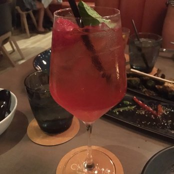 Chroma Modern Bar + Kitchen - Rose sangria - New American Near Me - Orlando, Florida