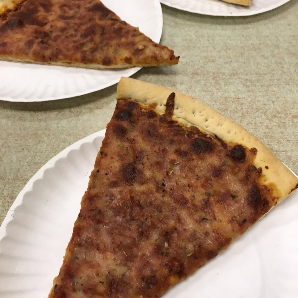 Looks like the pizza was reheated more than once before we got there. Looks like the pizza was reheated more than once before we got there.