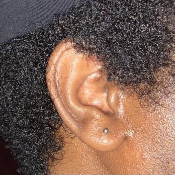 Skin Illustrations - Earlobe piercing (right side) - Tattoo Near Me - Cookstown, New Jersey Skin Illustrations - Earlobe piercing (right side) - Tattoo Near Me - Cookstown, New Jersey