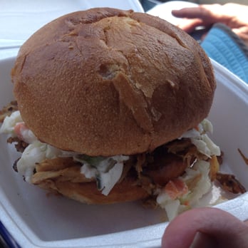 Bj's Carolina Cafe - Their nice Chopped BBQ Sandwich. - Barbeque Near Me - Jarvisburg, North Carolina Bj's Carolina Cafe - Their nice Chopped BBQ Sandwich. - Barbeque Near Me - Jarvisburg, North Carolina