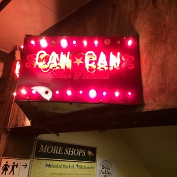 Can Can Culinary Cabaret - Don't miss the sign - French Near Me - Seattle, Washington
