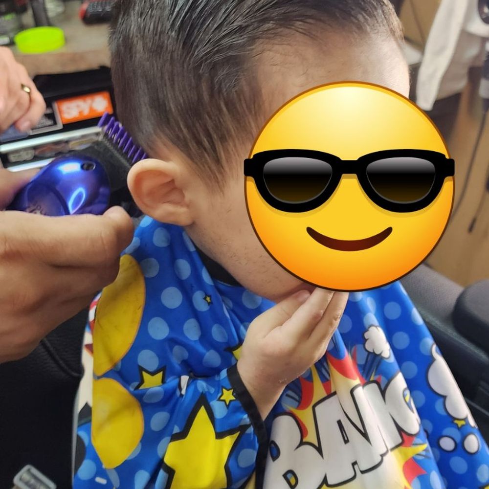 Hair By Ceasar - Munching on his favorite snacks and watching CocoMelon! - Hair Stylists Near Me - Clovis, California Hair By Ceasar - Munching on his favorite snacks and watching CocoMelon! - Hair Stylists Near Me - Clovis, California