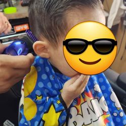 Hair By Ceasar - Munching on his favorite snacks and watching CocoMelon!