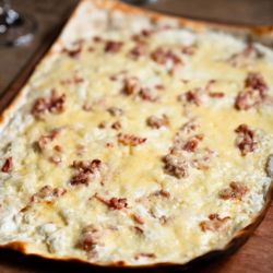Brasserie La Schloss - Tarte flambée -  Flammekuchen