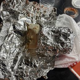 This was my gyro wrap, Not a Pita gyro in a pocket.. This was my gyro wrap, Not a Pita gyro in a pocket..