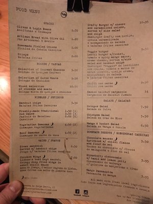 Menu photo 2 Cais ao Mar Lisbon, 11