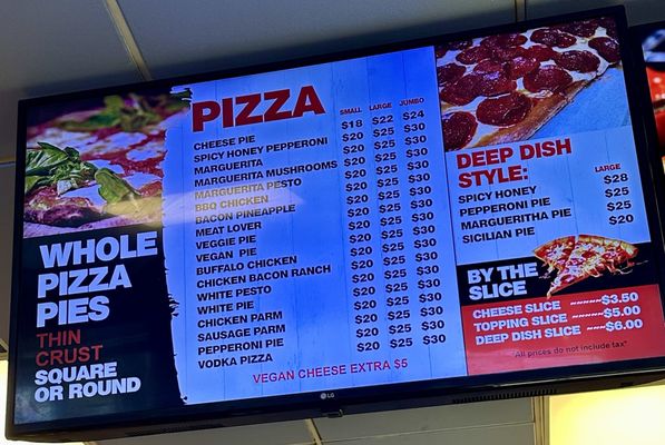 Menu photo 1 Square Pizza New York, NY Menu photo 1 Square Pizza New York, NY