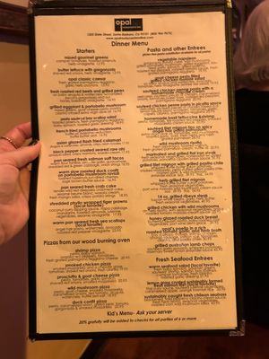 Menu photo 4 Opal Santa Barbara, CA Menu photo 4 Opal Santa Barbara, CA