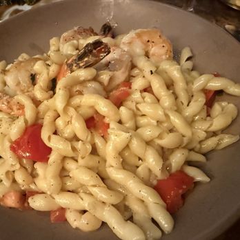 Piattini - Shrimp scampi with fresh fusilli - Italian Near Me - Boston, Massachusetts