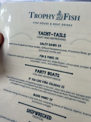 Menu photo 7 Trophy Fish Saint Petersburg, FL Menu photo 7 Trophy Fish Saint Petersburg, FL