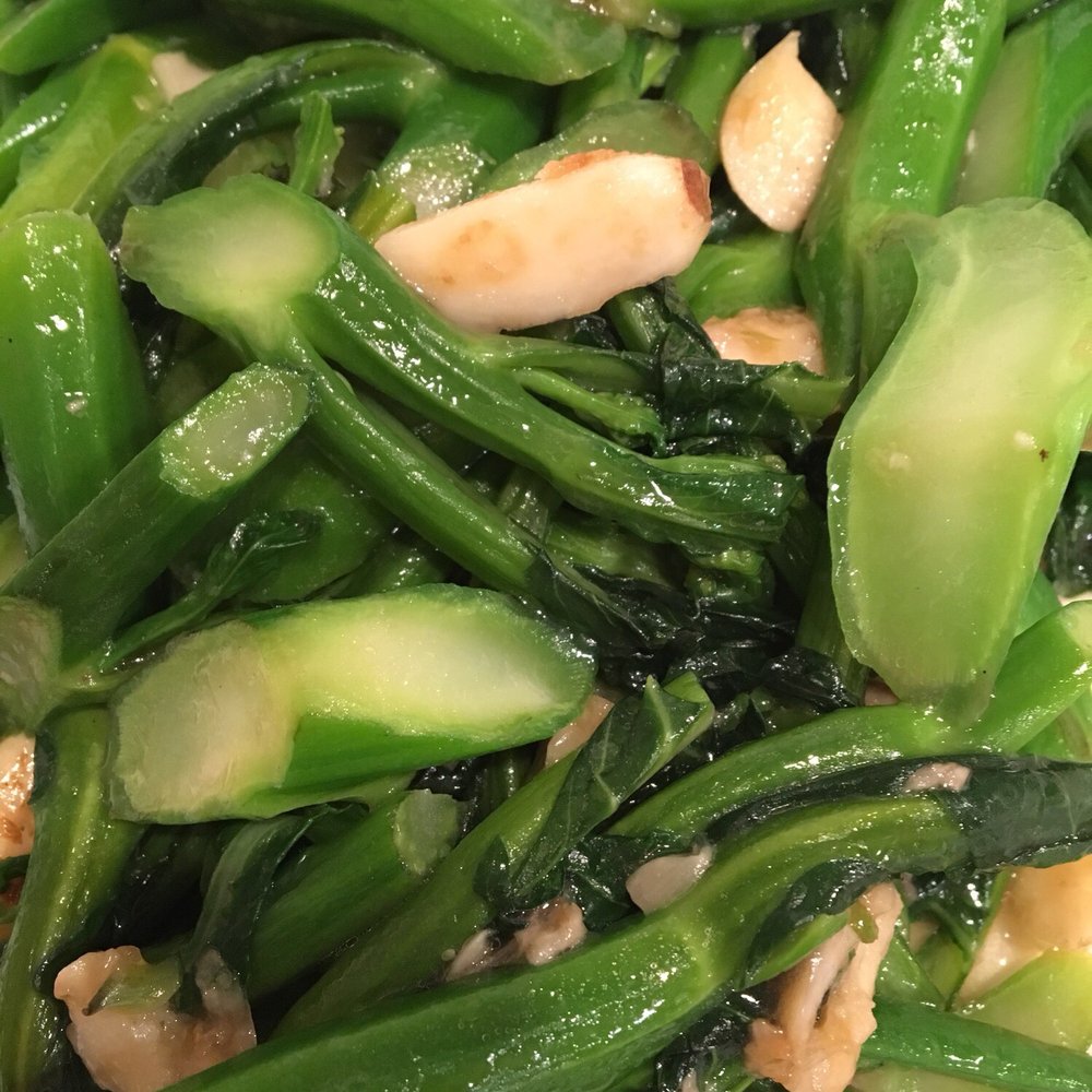 CF Cheng - Chinese broccoli with garlic (& msg) - Chinese Near Me - Sacramento, California CF Cheng - Chinese broccoli with garlic (& msg) - Chinese Near Me - Sacramento, California