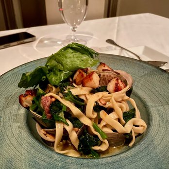 Mamma Maria - clam and scallop pasta - Italian Near Me - Boston, Massachusetts