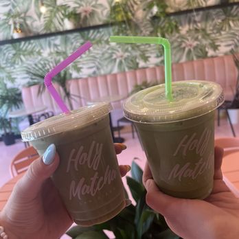 Holy Matcha - Strawberry and lavender matcha - Tea Rooms Near Me - San Diego, California Holy Matcha - Strawberry and lavender matcha - Tea Rooms Near Me - San Diego, California