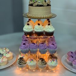 Bread 'N Batter - Mix of Ube, Red Velvet, Mocha, Vanilla and Chocolate cupcakes