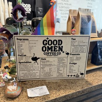 Good Omen Coffee Co - Good Omen's drink menu - Cafes Near Me - San Diego, California