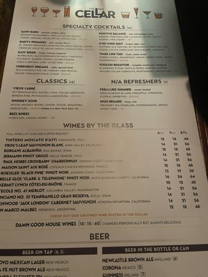 Menu photo 7 Zinc Wine Bar & Bistro Albuquerque, NM
