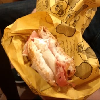 Cantina dei Papi - Prosciutto and cheese sandwich. - Wine Bars Near Me - Rome, RM