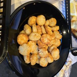 Makiel's Lobster Rolls - Plain tots. Not on the menu
