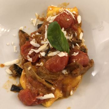 Da Vincenzo - Ravioli with ricotta cheese and eggplant - Italian Near Me - Positano, SA