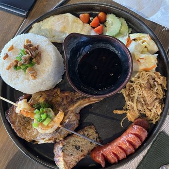 J.A.M Viet Kitchen & Bar - Combo rice plate - Vietnamese Near Me - Houston, Texas