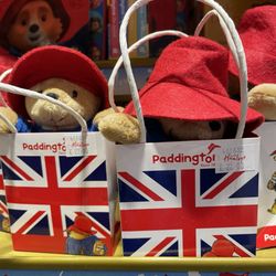 Hamleys - Paddington!!! - teddy bears, outfits, books, and don't forget the 2 movies available on DVD!