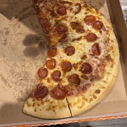 Little Caesars Pizza - Pizza we got minus a few slices my kids took before I could snap a photo