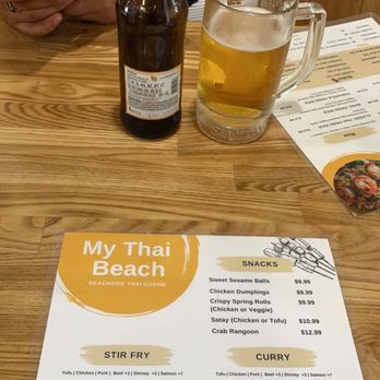 My Thai Beach - front of menu - Thai Near Me - Capitola, California My Thai Beach - front of menu - Thai Near Me - Capitola, California