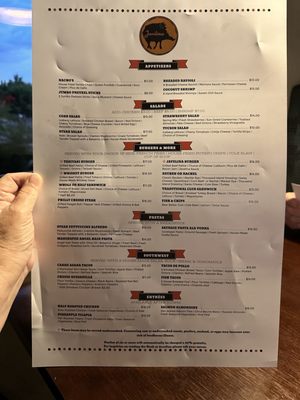 Menu photo 1 Javelina Cantina Tucson, AZ