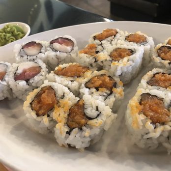 Sushi Factory - Triple delight (42c) & spicy salmon (44x4) - Sushi Bars Near Me - Melbourne, Florida Sushi Factory - Triple delight (42c) & spicy salmon (44x4) - Sushi Bars Near Me - Melbourne, Florida