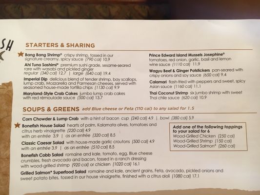 Menu photo 8 Bonefish Grill Broken Arrow, OK Menu photo 8 Bonefish Grill Broken Arrow, OK