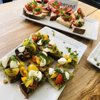 Cat & Craft - Caprese and strawberry toast - Coffee & Tea Near Me - Vista, California Cat & Craft - Caprese and strawberry toast - Coffee & Tea Near Me - Vista, California
