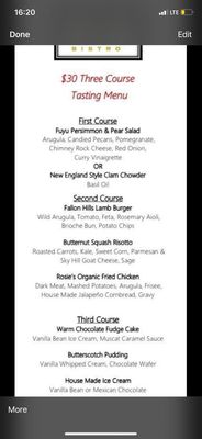 Menu photo 5 Napa Valley Bistro Napa, CA