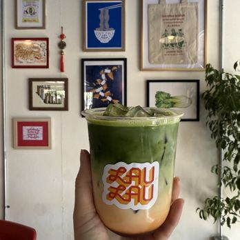 Lau Lau - Thai tea matcha - Coffee & Tea Near Me - Austin, Texas