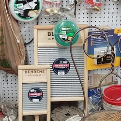 Weinberger Hardware - Washboards, we have to have clean socks and shorts! :)