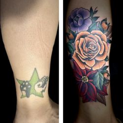 Lotus Tattoo - James was able to cover up a tattoo for me and did an amazing job. can't wait to come back to get more from him.