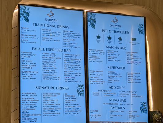 Menu photo 2 Qahwah Palace Greenville, SC
