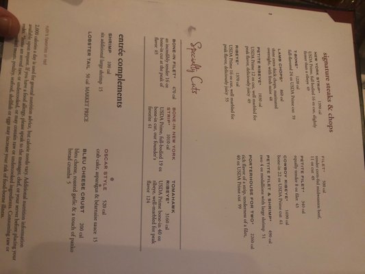 Menu photo 8 Ruth's Chris Steak House Rogers, AR Menu photo 8 Ruth's Chris Steak House Rogers, AR