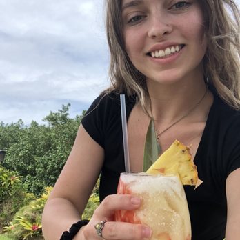 The Dolphin - Lava Flow drink - Seafood Markets Near Me - Hanalei, Hawaii
